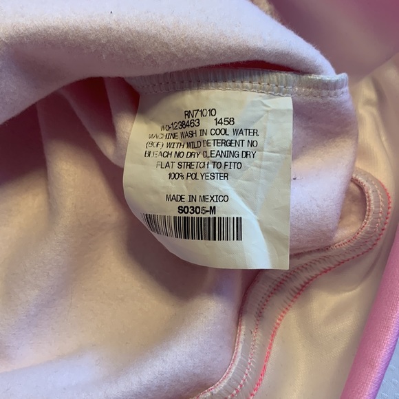 (2 for $20) Pink Sunburst Rise Hoodie Womens Medium 100% Polyester Sweatshirt - Picture 4 of 8